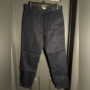 Club Monaco navy blue cotton twill pants size 30 like new​​​
